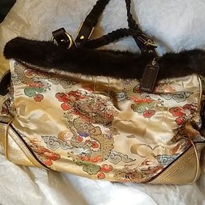 Coach COLLECTORS VINTAGE KIMONO BAG #3592 NO SIGNIFICANT ISSUES NOTED